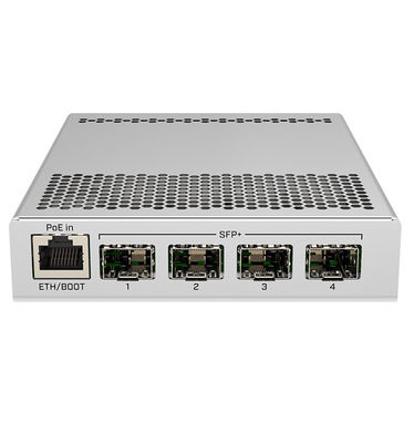 10W 10Gb 800MHzのネットワーク管理 スイッチMikroTik CRS305-1G-4S+IN