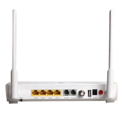ZTEの光学猫ZXHN F668 GPON ONT ONU 4GE + 2POST + WIFIのCATV