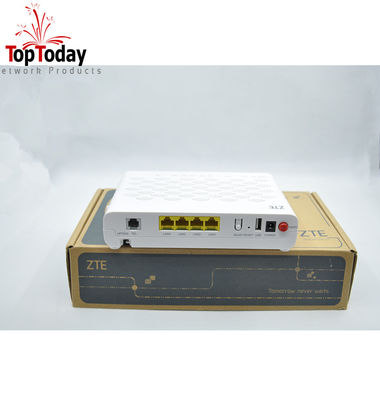 2*GEのZTEのonu f600 GPON ONU ONTの変復調装置LAN + 2*FE LAN港