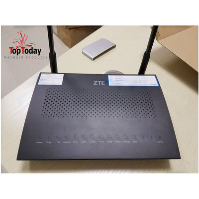ZTEの光学猫ZXHN F668 GPON ONT ONU 4GE + 2POST + WIFIのCATV