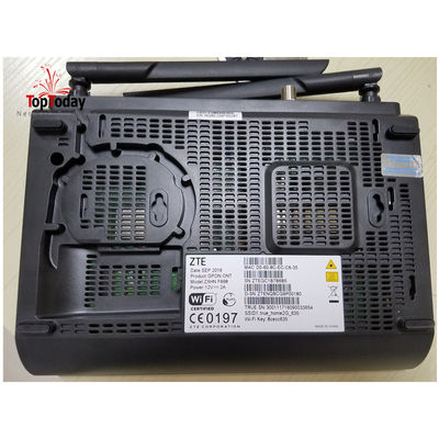 ZTEの光学猫ZXHN F668 GPON ONT ONU 4GE + 2POST + WIFIのCATV